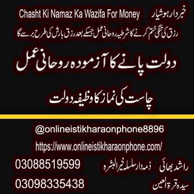 Chasht Ki Namaz Ka Wazifa For Money  | Chasht Ki Namaz Ka Wazifa For Dolat